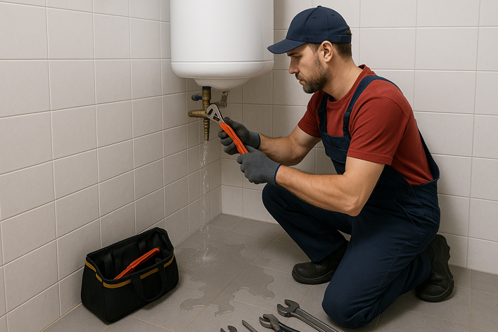 leaking water heater